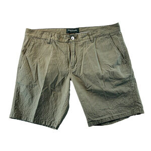 Mens‎ 38 Rodd & Gunn Kettle Park Shorts Custom Fit Stretch Chino Khaki Green